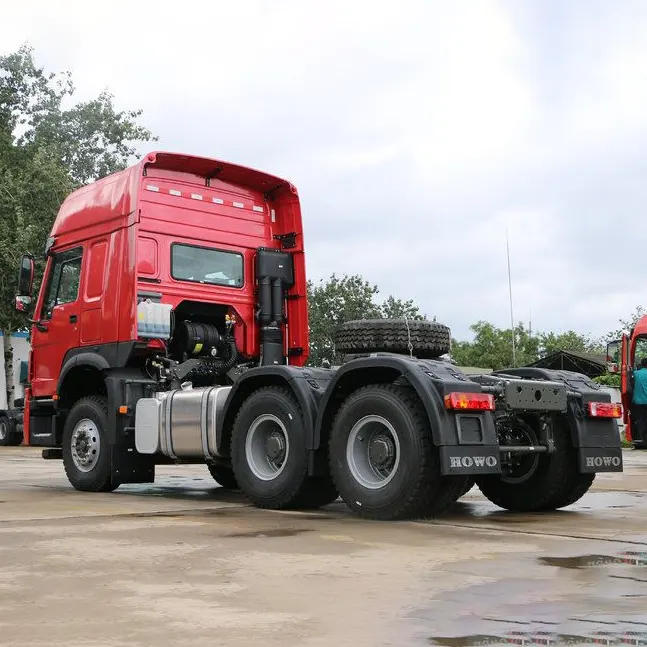 Sinotruk Howo 10 Wheelers 6*4 ट्रक ट्र्याक्टर यूरो 2 Euro 4 371hp 380hp 420hp